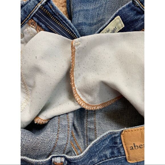 COPY - Abercrombie | Youth Slim Straight Distressed Jeans, Size 16 - Picture 10 of 11